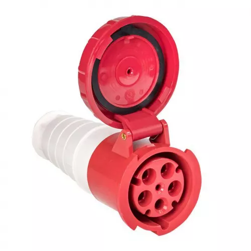 Розетка кабельная 63А 380В 3P+РЕ+N IP67 (235) EKF ps-235-63-380 фото 2