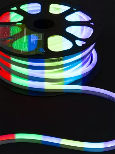 Гибкий неон SMD5050-60 LED/м-220 В-12 Вт/м -IP67-RGB (25м) TDM фото 3