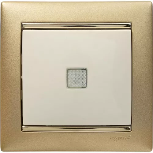 Механизм выключателя 1-кл. СП Valena 10А IP31 250В с зел. индикацией сл. кость Leg 774310 фото 10