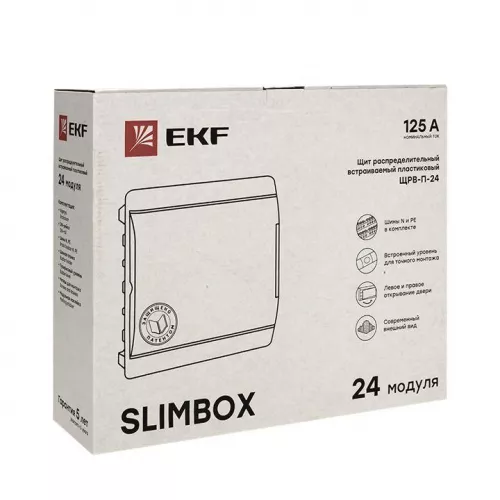 Щит ЩРВ-П-24 "SlimBox" IP41 PROxima EKF sb-v-24 фото 3