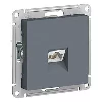 Механизм розетки компьютерной AtlasDesign RJ45 кат. 6А грифель SchE ATN000786