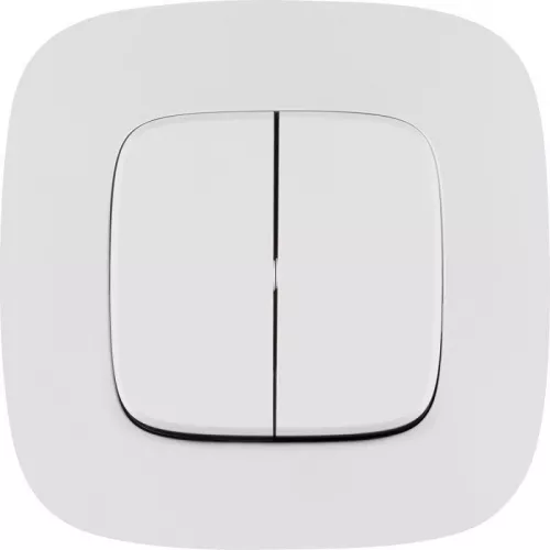 Механизм выключателя 2-кл. СП Valena Allure 10А IP20 250В с лиц. панелью безвинт. зажимы бел. Leg 752705 фото 4