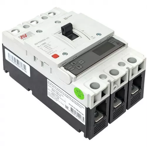 Выключатель автоматический 3п 100А 50кА AV POWER-1/3 ETU6.0 AVERES EKF mccb-13-100-6.0-av фото 7