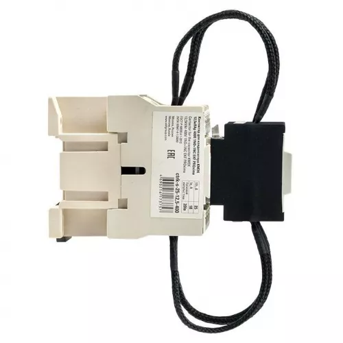 Контактор для конденсатора КМЭК 12.5квар 400В 1NО+1NC PROxima EKF ctrk-s-25-12.5-400 фото 3