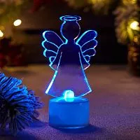 Фигура светодиодная "Ангел 2D" 10см 1LED RGB 1.5Вт IP20 на подставке элементы питания 3хAG13(LR44) (в компл.) Neon-Night 501-044