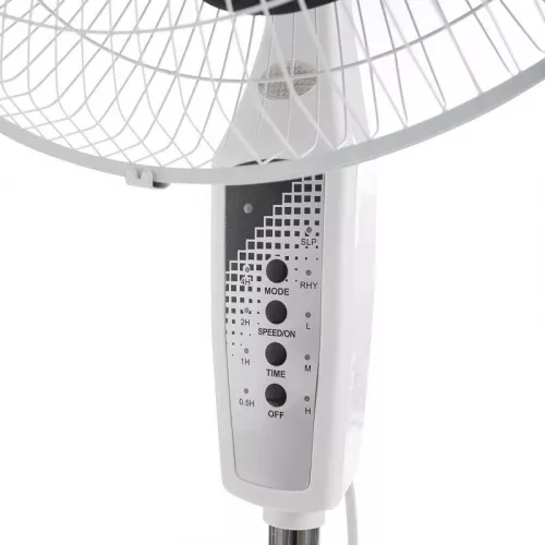Вентилятор напольный DX-1608R 40Вт 220В с пультом и таймером бел./черн. DUX 60-0210 фото 5