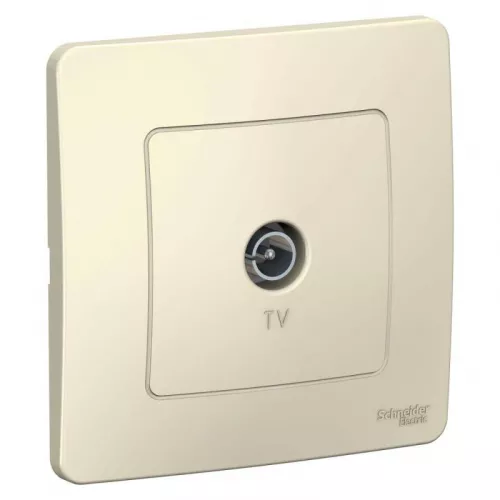 Коннектор TV СП BLANCA молоч. SchE BLNTS000012 Коннектор TV СП BLANCA молоч. SchE BLNTS000012