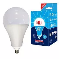 LED-A160-65W/4000K/E27/FR/NR Лампа светодиодная. Форма "A", матовая. Серия Norma. Белый свет (4000K). Картон. ТМ Volpe