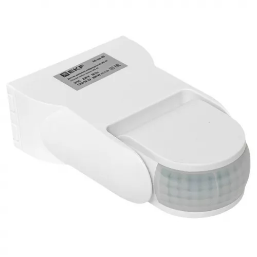 Датчик движения (ИК) MS-40 настен. 1200Вт 180град. до 12м IP65 PROxima EKF dd-ms-40 фото 4