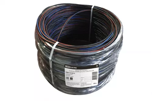 Провод СИП-4 4х16-0,6/1 ТУ 3553-001-90364697-2015 (ГОСТ 31946) (50м) TDM Провод СИП-4 4х16-0,6/1 ТУ 3553-001-90364697-2015 (ГОСТ 31946) (50м) TDM