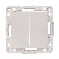 Механизм выключателя 2-кл. Стокгольм 10А бел. PROxima EKF EYV10-123-10