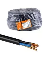 Кабель ВВГнг(А)-LSLTx 4х2,5 ок(N, PE)-0,66 ГОСТ (100м) TDM