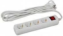 Удлинитель 4х3м с заземл. с выкл. 16А ПВС 3х1 U-4es-3m-3x1 ЭРА Б0028381