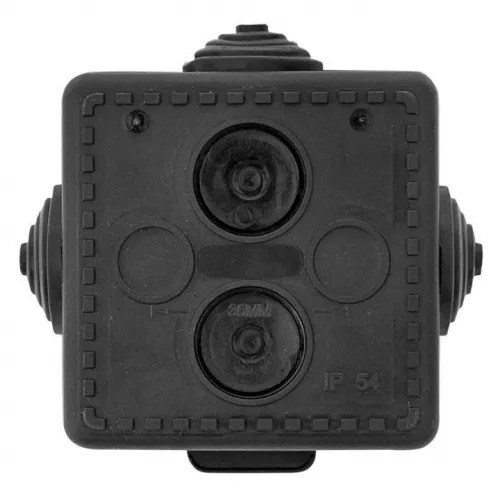 Коробка распаячная КМР-030-036 65х65х50 4 мембранных ввода черн. EKF plc-kmr2-030-036-b фото 6