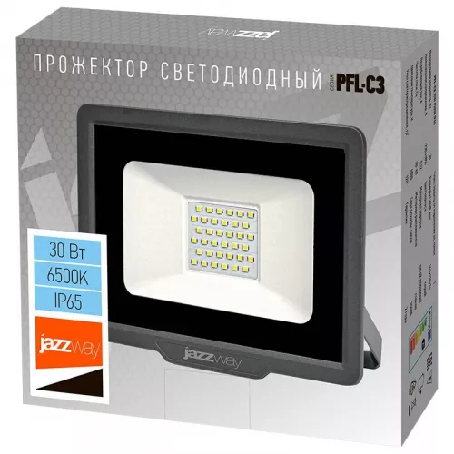 Прожектор PFL-C3 30Вт 6500К IP65 JazzWay 5023567 фото 5