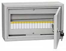 Корпус металлический ЩРн-18з-1 36 УХЛ3 IP31 IEK MKM14-N-18-31-Z