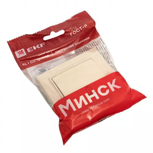 Кнопка звонка СП Минск 10А беж. EKF ERV10-027-20 фото 4 Кнопка звонка СП Минск 10А беж. EKF ERV10-027-20 фото 4