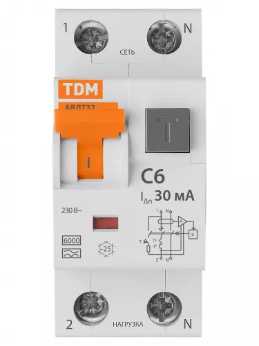 АВДТ 32  С6 30мА TDM фото 3