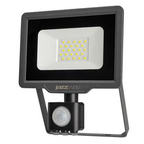 Прожектор PFL-C3 SENSOR 20Вт 6500К IP65 Jazzway 5026926