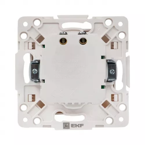 Механизм розетки USB 2-м Стокгольм 2.1А бел. PROxima EKF EYR16-028-10-2USB фото 5