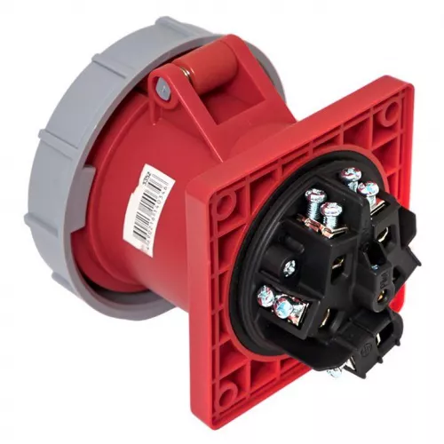 Розетка стационарная внутренняя 3352 3Р+РЕ+N 63А 380В IP67 PROxima EKF ps-3352-63-380 фото 8