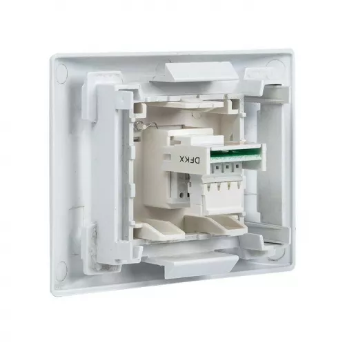 Розетка RJ11 (ширина 2 модуля) EKF E2MT01-134-10 фото 5