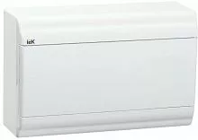 Бокс ЩРН-П-12 мод. навесной пластик IP41 PRIME бел. дверь IEK MKP82-N-12-WD-41-10