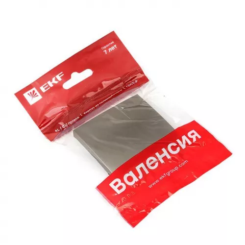Панель лицевая Валенсия для выключателя 1-кл. 10А кашемир PROxima EKF ESV10-L-021-40 фото 3