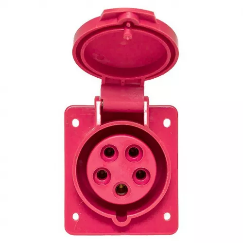 Розетка скрыт. уст. 16А 380В 3P+РЕ+N IP44 (415) EKF ps-415-16-380 фото 7