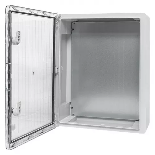 Бокс пластиковый с монтажной платой 500х400х180 IP65 прозр. дверь PROxima EKF PBT65MP006 фото 4