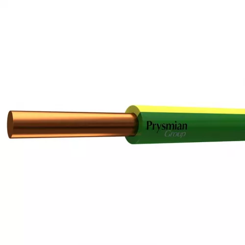 Провод ПуВнг(А)-LS 1х4 Ж/З 450/750В (бухта) (м) РЭК-PRYSMIAN 0601060301