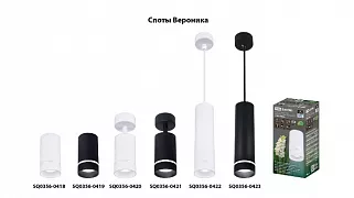 Светильники-споты LED «Вероника» интерьерные накладные IP20 