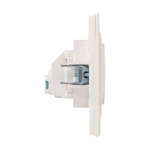 Розетка 1-м СП Стокгольм 16А IP20 с заземл. защ. шторки бел. PROxima EKF EXR16-028-10 фото 2
