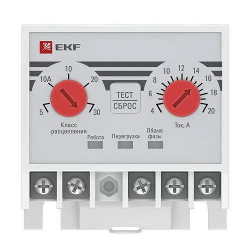 Реле защиты двигателя MPR 20А EKF mpr-20 фото 3