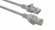 Патч корд U/UTP кат.5e CU PC-2U 2м сер. Эра Б0051411