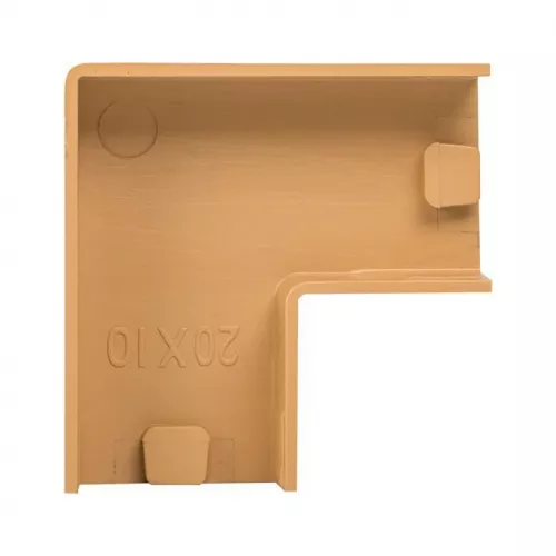 Поворот на 90град. 20х10 под свет. дерево Plast PROxima (уп.4шт) EKF abl-20-10x4 фото 3