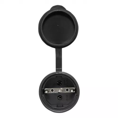 Розетка переносная 16А IP44 230В 2P+PE с защ. крышкой каучук PROxima EKF RPS-012-16-230-44-r фото 7