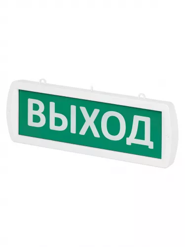 Оповещатель охранно-пожарный световой Топаз-24-Д "Выход" 24 В, IP52 TDM фото 2
