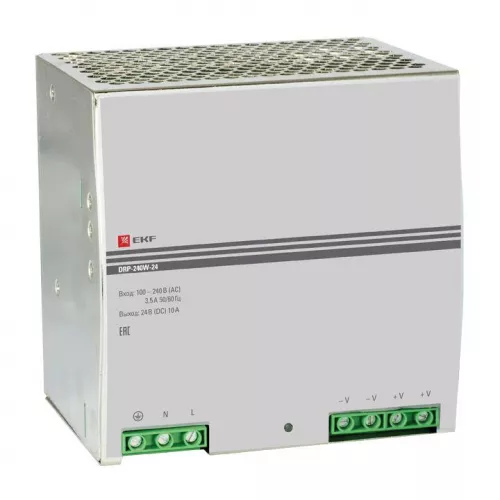Блок питания 24В DRP-240W-24 EKF drp-240w-24 Блок питания 24В DRP-240W-24 EKF drp-240w-24