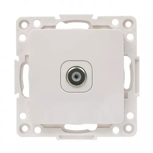 Механизм розетки TV 1-м Стокгольм 75Ом 5-862МГц бел. PROxima EKF EYA00-027-10 Механизм розетки TV 1-м Стокгольм 75Ом 5-862МГц бел. PROxima EKF EYA00-027-10