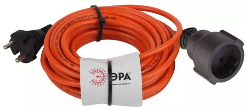Удлинитель силовой UPx-1-2x1-10m-IP44 в бухте б/з 10м 1гнездо ПВС 2х1 Эра Б0046805