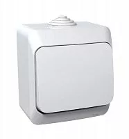 Выключатель 1-кл. ОП Этюд 10А IP44 10AX бел. SchE BA10-041B