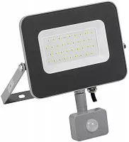 Прожектор СДО 07-30Д LED 30Вт IP44 6500К с датчиком движ. сер. IEK LPDO702-30-K03