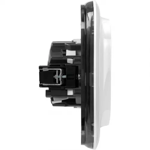 Розетка 2-м СП Valena Allure 16А IP20 250В 2х2К+З с лиц. панелью защ. шторки безвинт. зажимы бел. Leg 753726 фото 5