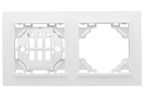 Рамка 2-м Минск горизонтальная бел. Basic EKF ERM-G-302-10 Рамка 2-м Минск горизонтальная бел. Basic EKF ERM-G-302-10