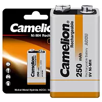 Аккумулятор 6F22 NI-MN 250мА.ч BP-1 (блист.1шт) Camelion 5014