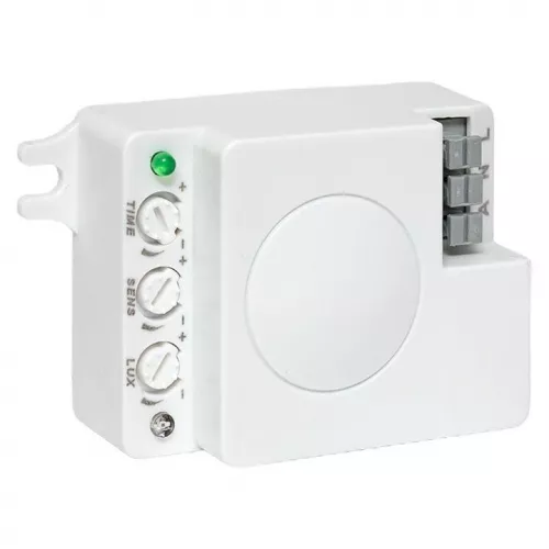 Датчик движения микроволновый MW-706 1200Вт 360град. до 8м IP20 бел. EKF dd-mw-706 Датчик движения микроволновый MW-706 1200Вт 360град. до 8м IP20 бел. EKF dd-mw-706