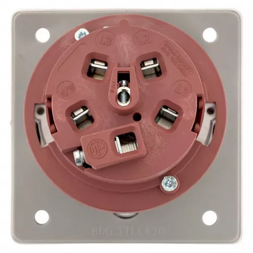 Розетка стационарная внутренняя угловая 4352 3Р+РЕ+N 63А 380В IP67 PROxima EKF ps-4352-63-380 фото 5 Розетка стационарная внутренняя угловая 4352 3Р+РЕ+N 63А 380В IP67 PROxima EKF ps-4352-63-380 фото 5