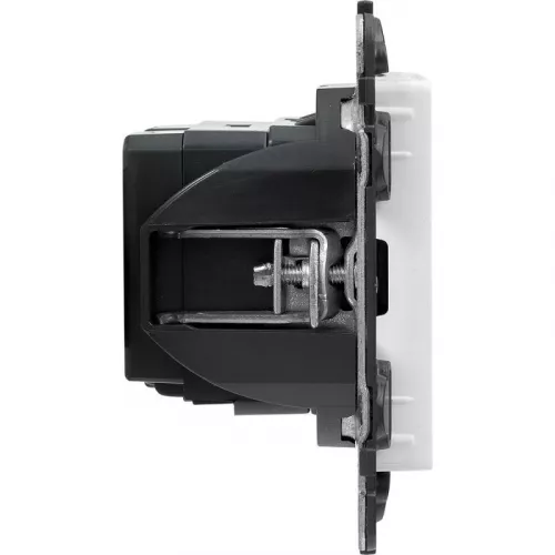 Механизм розетки USB Valena Life 2 разъема 240В/5В 2400мА с лиц. панелью бел. Leg 753412 фото 7