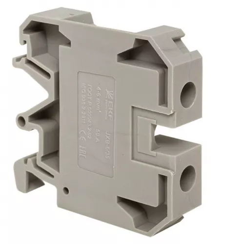 Колодка клеммная JXB-6/35 (50а) сер. EKF plc-jxb-6/35gy фото 4 Колодка клеммная JXB-6/35 (50а) сер. EKF plc-jxb-6/35gy фото 4